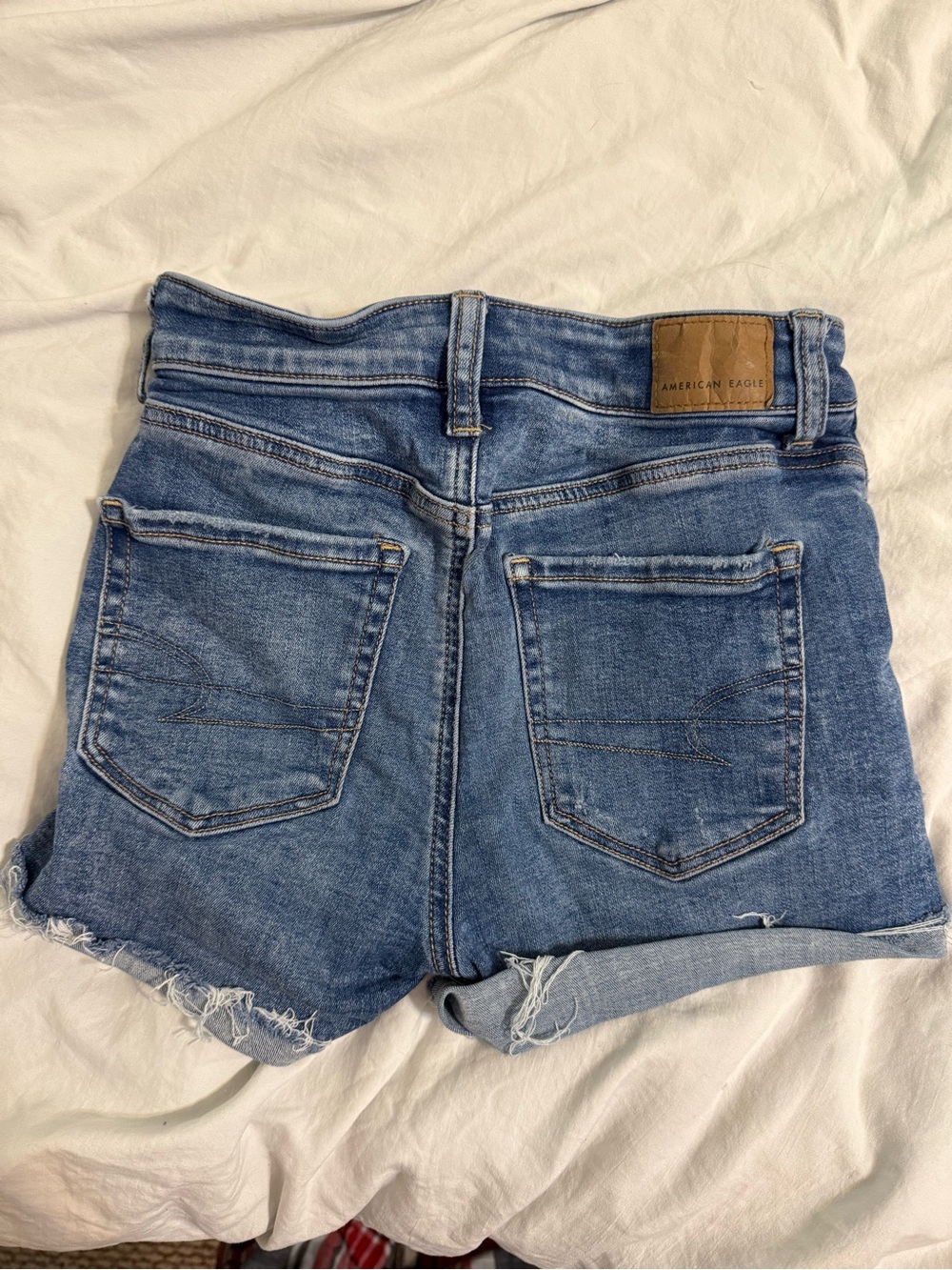 American Eagle Outfitters Blue Denim Jean Shorts